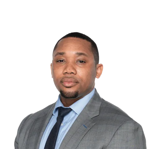 Headshot of Edward Hardrick, a GA-based personal injury lawyer at Morgan & Morgan