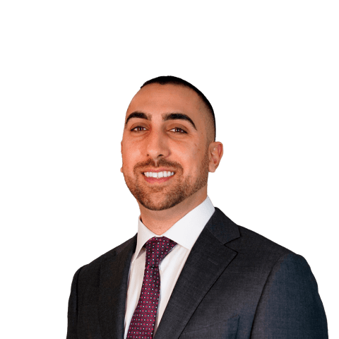 Headshot of Evan Ghaffari, a Los Angeles-based personal injury lawyer at Morgan & Morgan