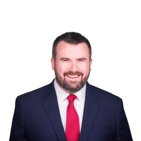 Headshot of Harry Horton, a MA-based personal injury lawyer at Morgan & Morgan