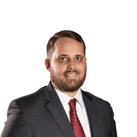Headshot of Jeremy Babb, an Augusta-based personal injury lawyer at Morgan & Morgan