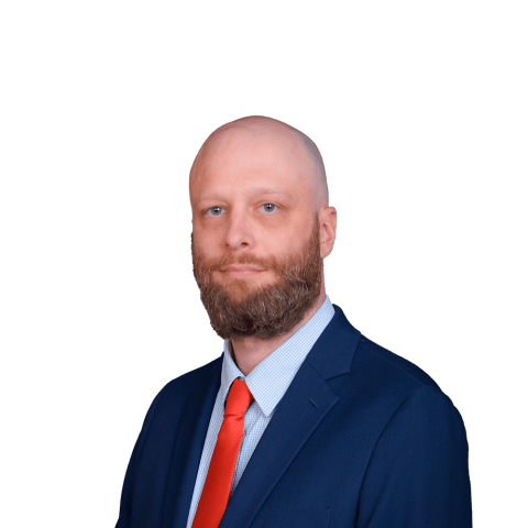 Headshot of Jonathan Griffin, a St. Louis-based mass tort litigation lawyer at Morgan & Morgan