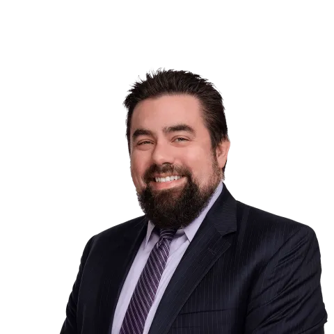 Headshot of Jordan T. Bush, a PA-based personal injury lawyer at Morgan & Morgan