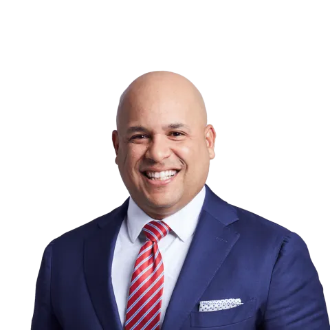 Headshot of Juan R. Martinez, a FL-based personal injury lawyer at Morgan & Morgan