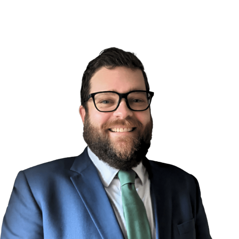 Headshot of Justin Herrmann, a MA-based personal injury lawyer at Morgan & Morgan