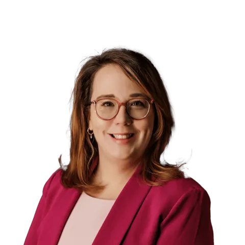 Headshot of Kristi Dowden, a TN-based personal injury lawyer at Morgan & Morgan