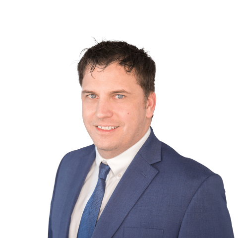 Headshot of Matthew Lallier, a MA-based personal injury lawyer at Morgan & Morgan