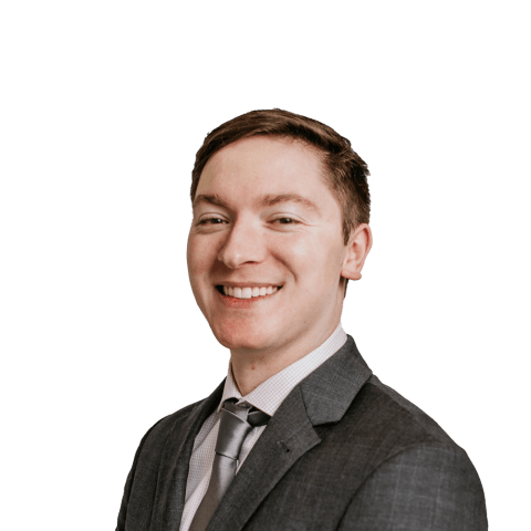 Headshot of Matthew Strong, a Nashville-based personal injury lawyer at Morgan & Morgan