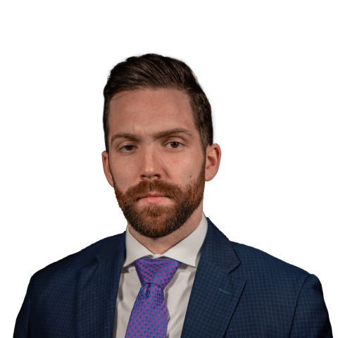 Headshot of Nick Borrego, a FL-based personal injury lawyer at Morgan & Morgan