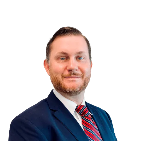 Headshot of Patrick Graves, a FL-based personal injury lawyer at Morgan & Morgan