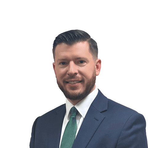 Headshot of Preston Cahill, a Lexington-based premises liability and slip and fall lawyer at Morgan & Morgan