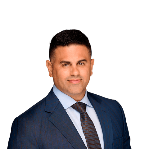 Headshot of R. Ryan Sainz, a Tampa-based car accident and auto injury lawyer at Morgan & Morgan