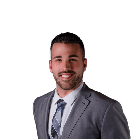 Headshot of Dominic Scavo, a Palm Harbor-based personal injury lawyer at Morgan & Morgan