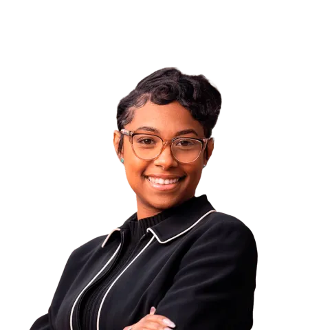Headshot of Shania Felix, a NY-based personal injury lawyer at Morgan & Morgan