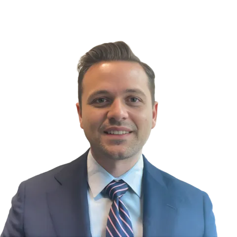 Headshot of Stefan Diaz Espinosa, a FL-based personal injury lawyer at Morgan & Morgan