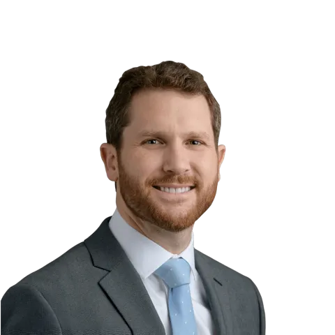 Headshot of Colby Burt, a FL-based personal injury lawyer at Morgan & Morgan