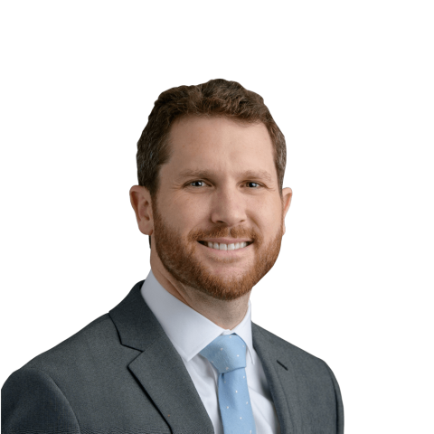 Headshot of Colby Burt, a FL-based personal injury lawyer at Morgan & Morgan