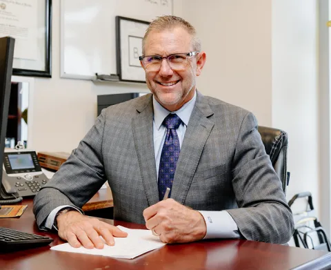 Headshot of Greg Bosseler, a -based personal injury lawyer at Morgan & Morgan