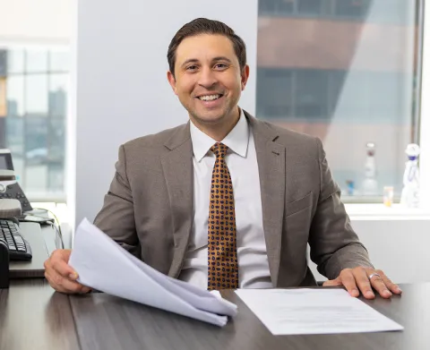 Headshot of Nick Russo, a -based personal injury lawyer at Morgan & Morgan