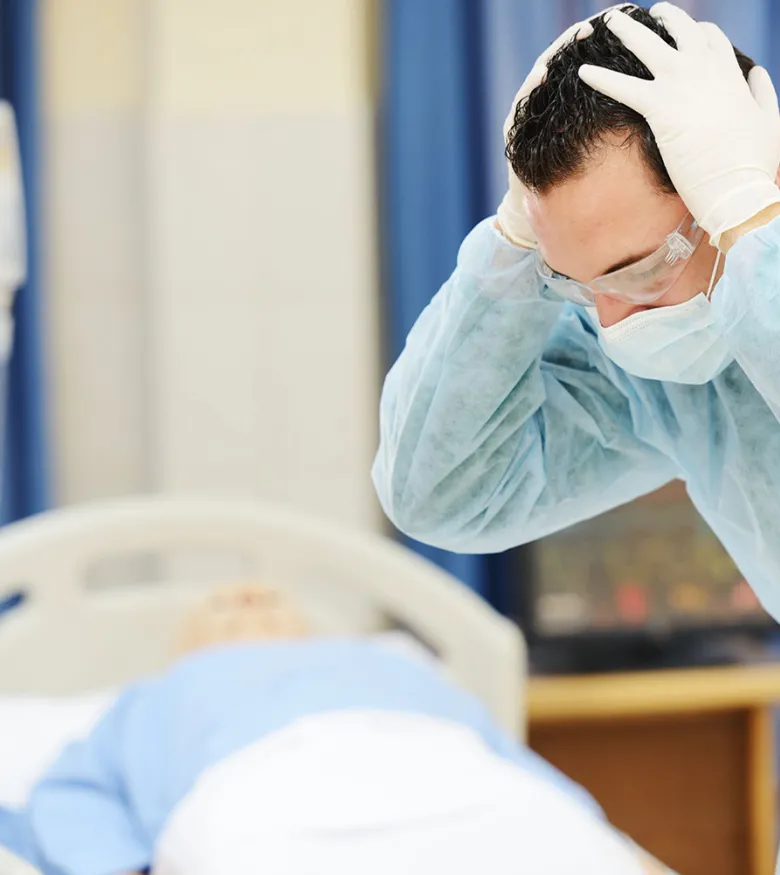 Wrongful Death Attorneys in Charleston, WV - Doctor stressed of patient