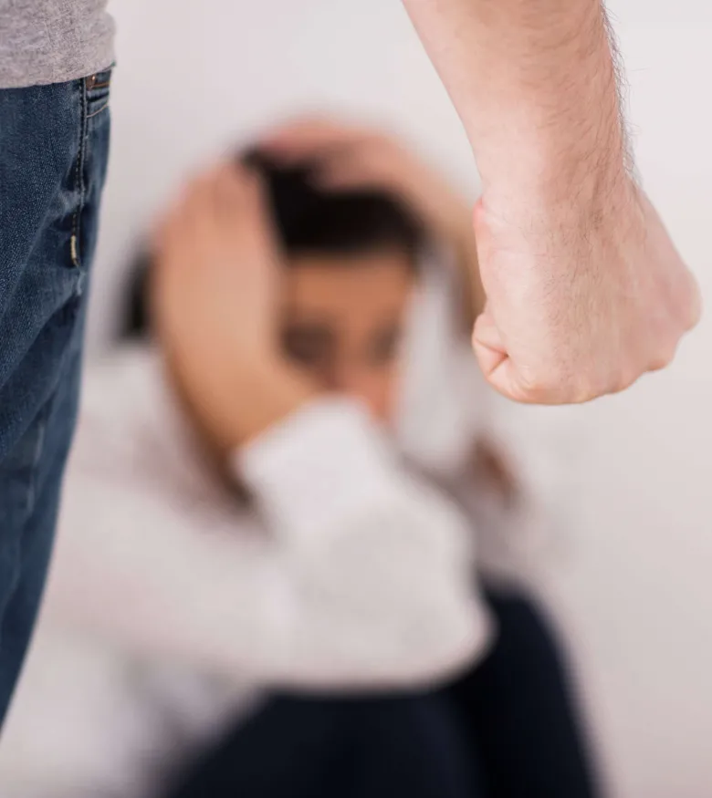 Assault Attorneys in New York, NY - woman scared