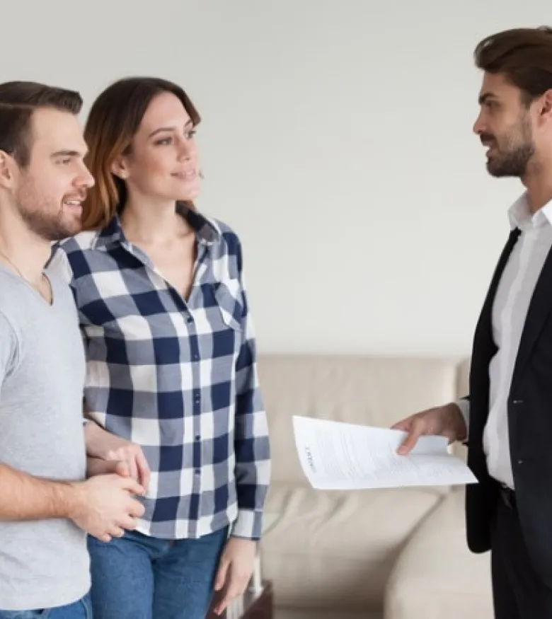 Where Do I Go to File a Case Against My Landlord in New York - Couple speaks with Landlord