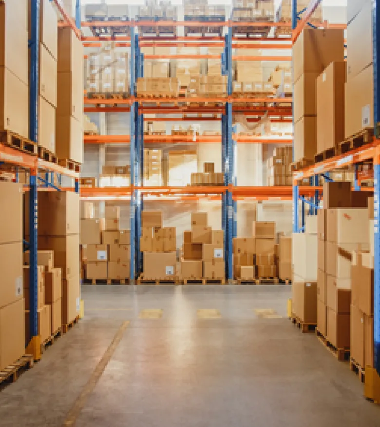 Amazon Lawsuits - boxes in a warehouse