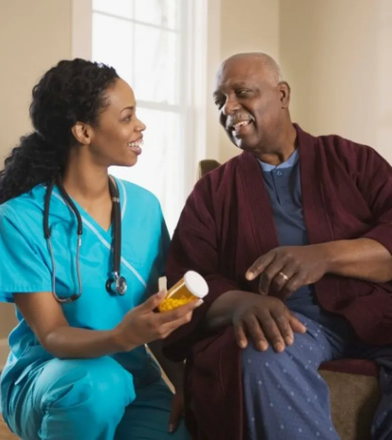 Nursing Home Abuse Attorneys in Owensboro, KY - Older man with caretaker at Nursing Home