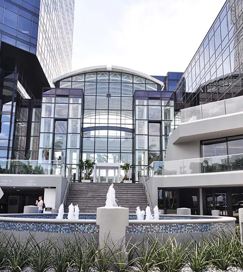 Modern office building