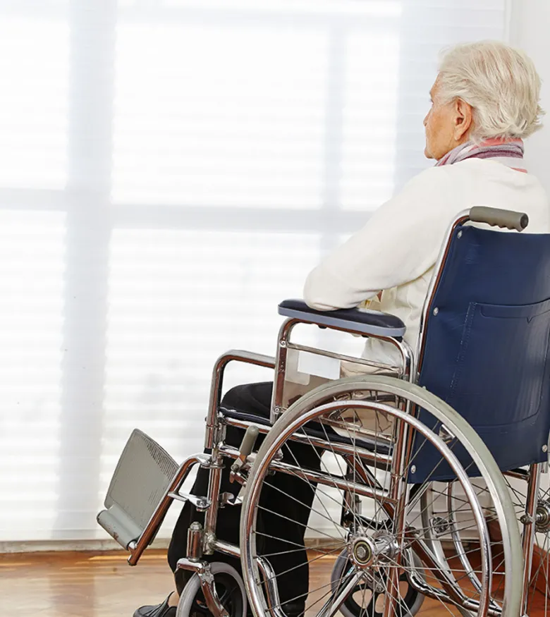 Boston Nursing Home Abuse Attorneys - Man in wheel chair