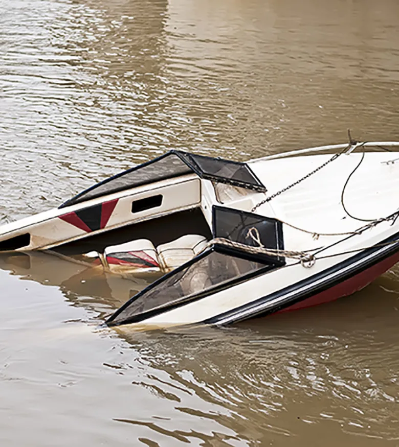 Boating Accident Attorneys in Tampa, FL - sinking boating
