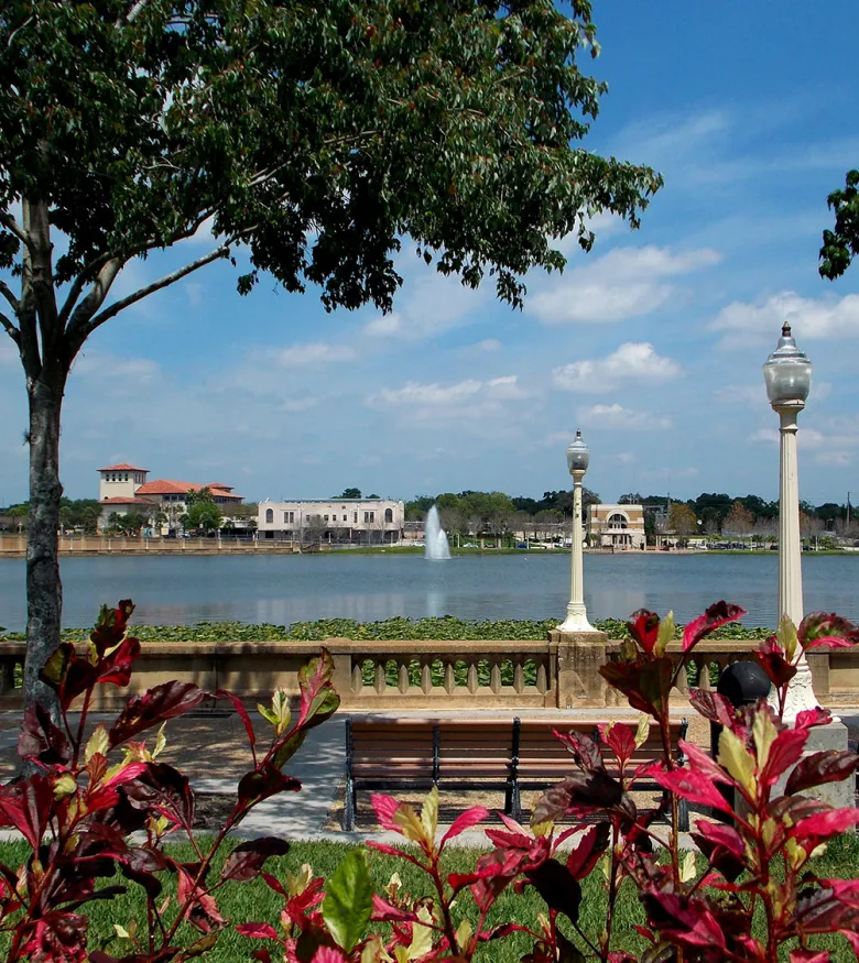 Park by the lake