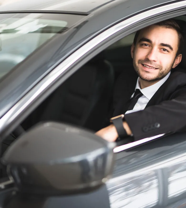 Uber Accident Lawyer New York - Uber driver in car