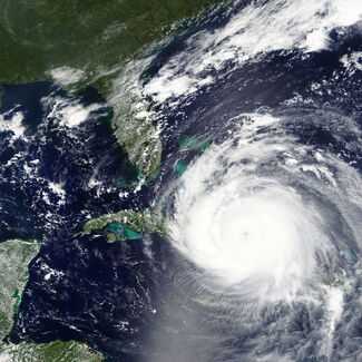 Hurricane Damage Attorney in Miami, Florida (FL) - Ariel view of hurricane