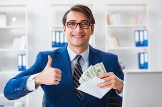 Wage and Hour Lawyers in Pittsburgh, PA - lawyer holding money