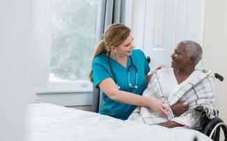 Where Can I Find the Best Nursing Home Abuse Lawyer in Pittsburgh - nurse with patient
