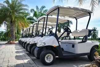 Golf Cart Accident Lawyer in Jacksonville - golf carts parked at the street