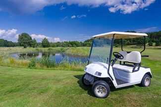 Golf Cart Accident Lawyer in Melbourne - golf cart in middle of golf course