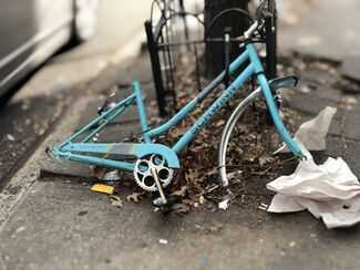 Jackson Product Liability Attorneys - broken bike on street