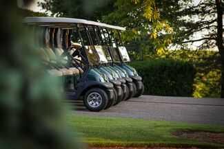 Where Can I Find the Best Golf Cart Accident Lawyer in St. Petersburg - golf cart parked on street