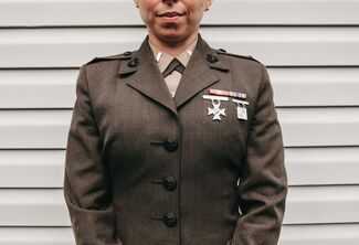 Little Rock Veterans Benefits Attorneys - female veteran in uniform 
