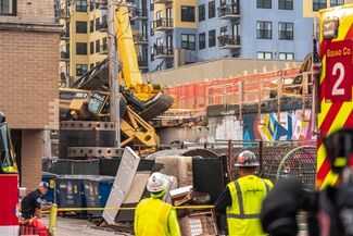 Crane Accident Lawyer in Brooklyn - Fallen crane
