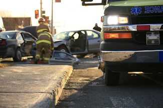 Car Accident Lawyer in Bowling Green - car crashed in another car