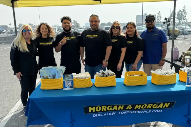 Morgan & Morgan Crushes It at Monster Jam in Anaheim, CA