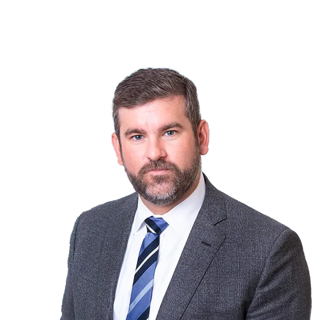 Dylan Hooper Headshot of ATTORNEY Dylan J. Hooper, an Orlando-based personal injury lawyer from Morgan & Morgan