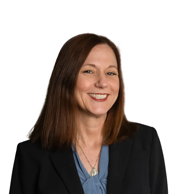 Amy Lenceski Headshot of ATTORNEY Amy Leceski, an Indianapolis-based personal injury lawyer from Morgan & Morgan