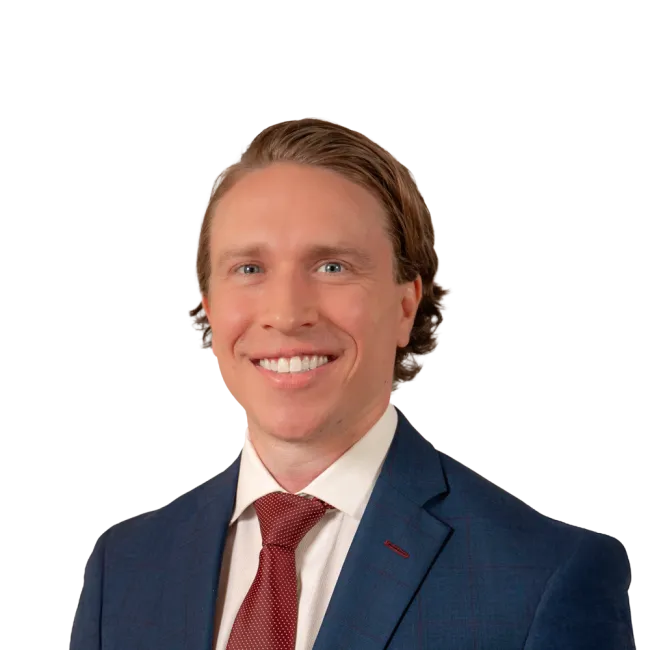 Headshot of ATTORNEY Blaise Fischbach, a Winter Park-based personal injury lawyer from Morgan & Morgan