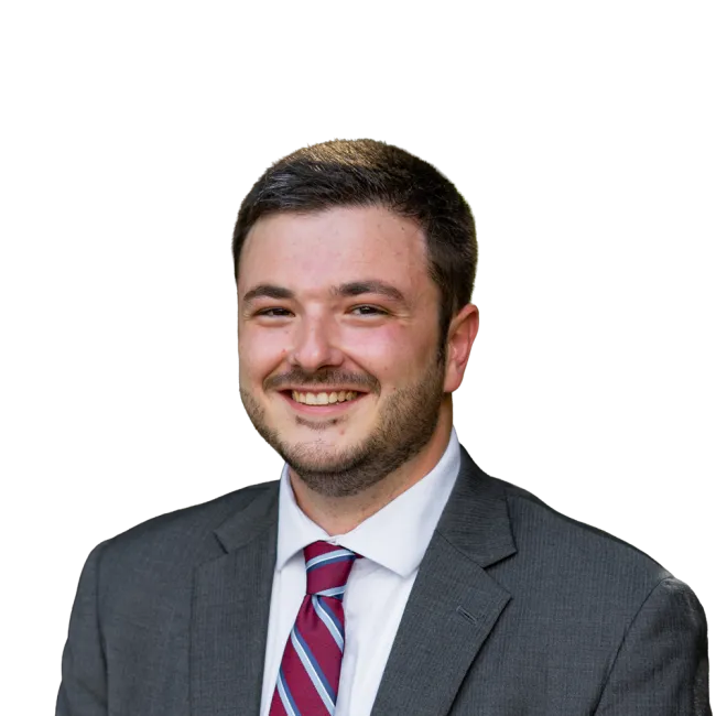 Headshot of ATTORNEY Nicholas Westcott, a St. Petersburg-based personal injury lawyer from Morgan & Morgan
