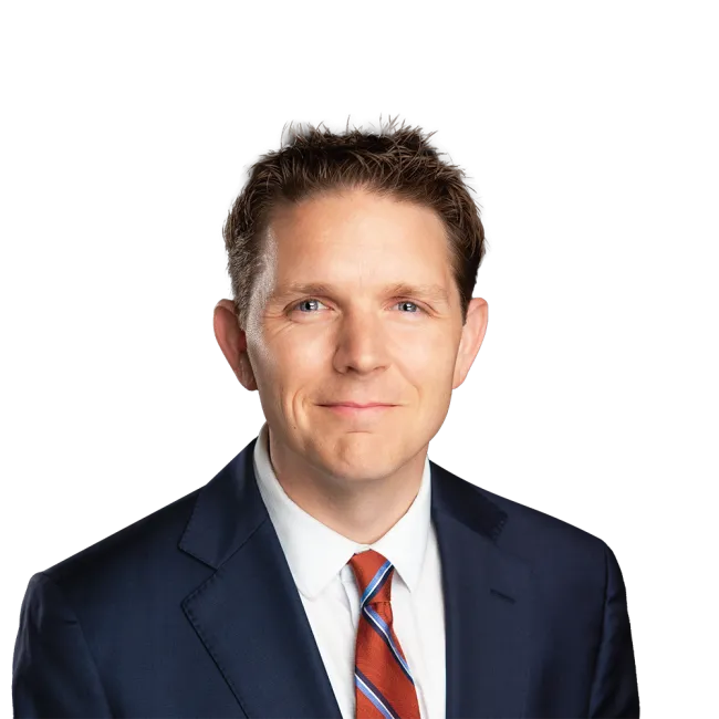 Headshot of Jesse Shore, a Covington-based car accident and auto injury lawyer at Morgan & Morgan