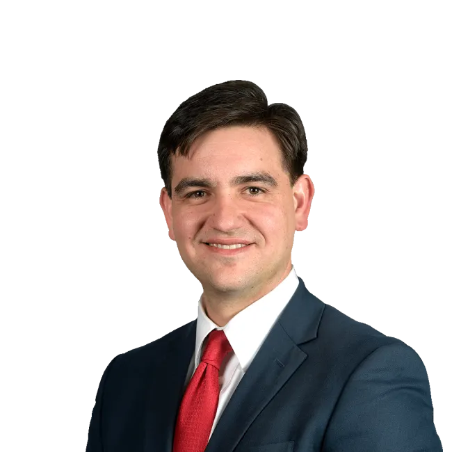 Headshot of Patrick A. Barthle, II, a Tampa-based whistleblower and qui tam lawyer at Morgan & Morgan