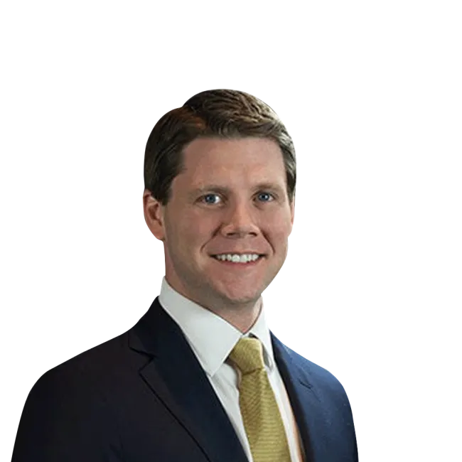 Headshot of Tanner H. Shultz, a Lexington-based personal injury lawyer at Morgan & Morgan